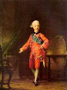 Vigilius Erichsen Grand Prince Pavel Petrovich in his Study Norge oil painting reproduction